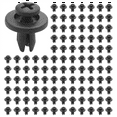 thumbnail image 1 of 250pcs 6mm Plastic Push Type Rivet Bumper Pin Clips, 1 of 8