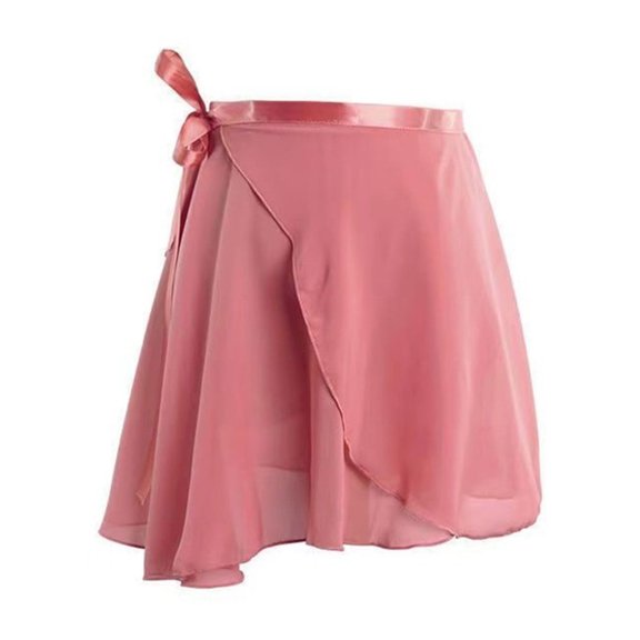 Adult Chiffon Ballet Dance Skirt Women Girls Gymnastics Wrap Skirt Training Ballet Skirts Ballet Dance