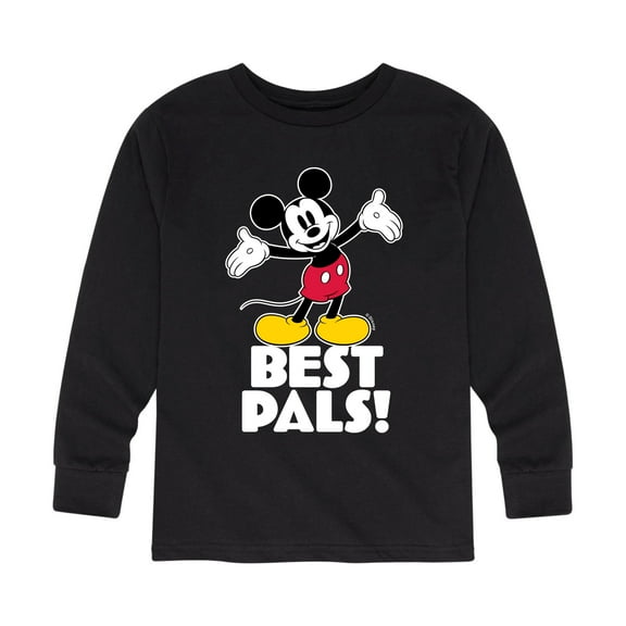 Disney Jr. Mickey & Friends - Best Pals Mickey - Youth Long Sleeve Graphic T-Shirt