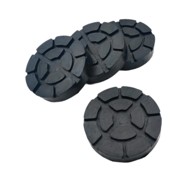 Wisewang 4 Pcs Coussinets de Levage Auto Ronds Accessoires de Levage pour Voiture Coussinets de Levage pour Prise