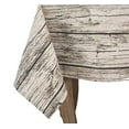 thumbnail image 2 of Fennco Styles Country Wood Grain Design Cotton Tablecloth, 2 of 10