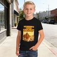 thumbnail image 2 of FINALGANG Boys Kids TShirts Casual Cartoon Graphic Loose Fit Top Short Sleeve CrewNeck Lightweight Tees For Daily Wear Classic Top, 2 of 4
