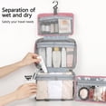 thumbnail image 3 of Large Waterproof Travel Wash Bag  Four-Fold Design  Portable Toiletry Bag with Ample Space  Multifunctional Makeup Storage  Versatile Travel Cosmetic Bag, 3 of 8