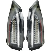 SEBLAFF Tail Lights Assembly For 2013-18 Cadillac ATS LED Black Left Right Side