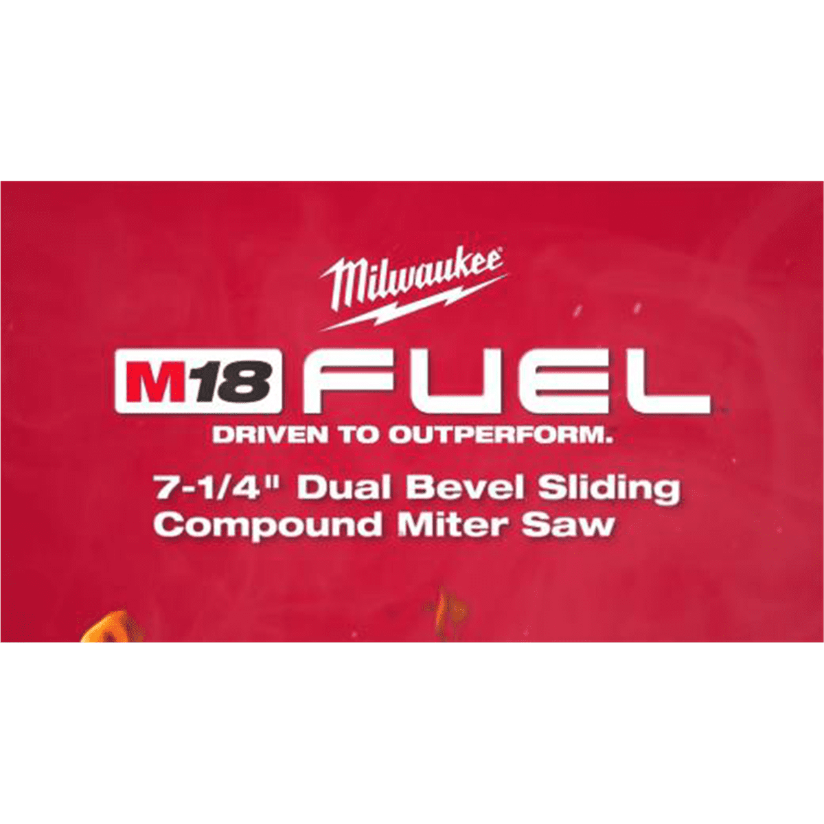 Milwaukee Tool M18 FUEL 7-1/4&rdquo; Dual Bevel Sliding Compound Miter Saw (Tool Only)