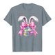 thumbnail image 2 of Tops de Manga Corta de Verano para las Mujeres Imprimir Blusa de Cuello Redondo, Moda Ligera de Poliéster Spandex, 2 of 4