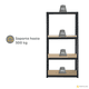 thumbnail image 4 of Estante Anaquel Organizador 4 Niveles Stock & Lock Color Negro  Mueble Organizador Estante Multiusos, 4 of 8
