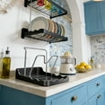 thumbnail image 6 of 2 PLayers spoon rest for stove top kitchen spoon holder spoon rest with lid holder spatula holder Kitchen Gadgets Accessories for Cooking Kitchen and Grill Utensil and pot lid holder, 6 of 6