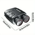 thumbnail image 2 of DEBGFS Night Vision Binoculars  Hunting Night Vision Goggles  5X Digital Zoom  1080P  Infrared Night Vision  Monocular 100% Visibility In The Dark 984 Feet, 2 of 7