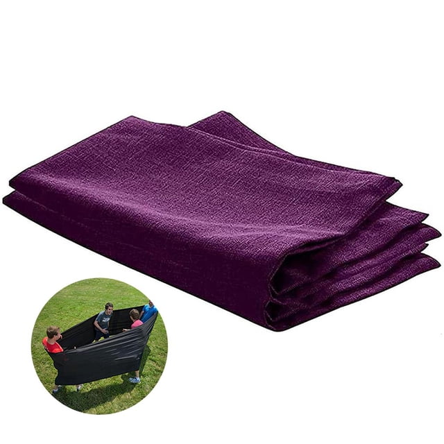 Transemion Roues Stabilisatrices Tube avec Sangle de Construction Extensible pour Activités Extérieures Jardin Violet 600*88cm