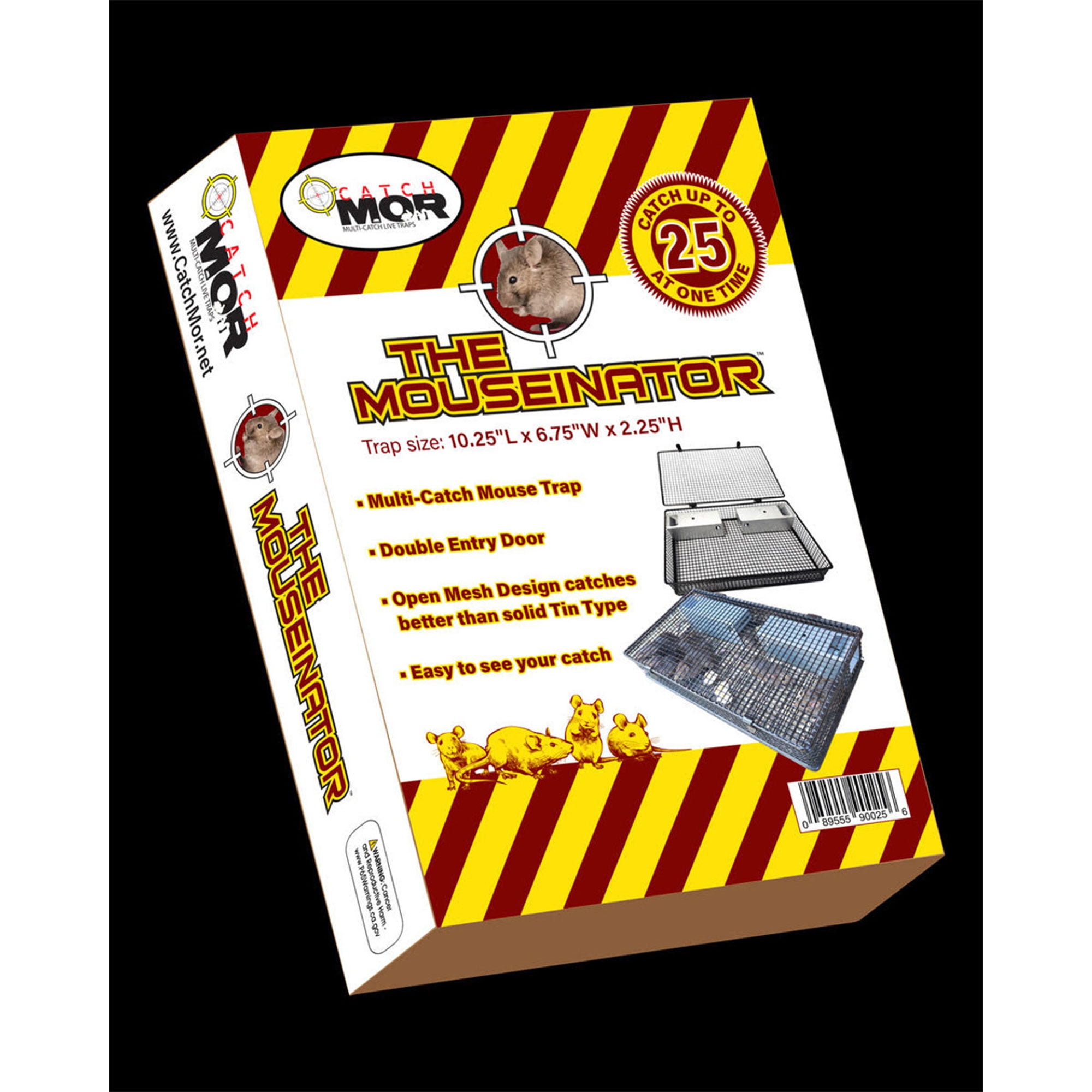 Rugged Ranch Products Mousinator Metal Wire Mouse Trap for Pest Control