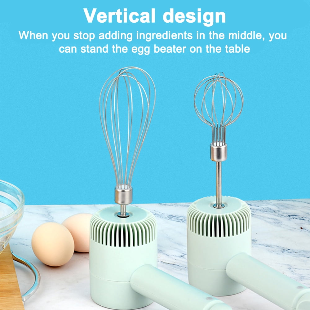 Uadme Petit Fouet Électrique Sans Fil - Batteur à Main Portable Léger Rechargeable USB Pour Café, Lait, Gâteaux Et Pâtisserie - Maison Et Extérieur