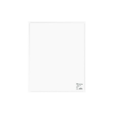 PA Framing Mat Blank 16"x 20" White Core White 3pc