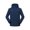 Navy, variant on Windbreaker Jacket Men's Man Solid Color Three Prevention Cottoning Climbing Wear As One Down Cotton Intensification Warm Outdoor Jacket Black 2XL Windbreakers for Men