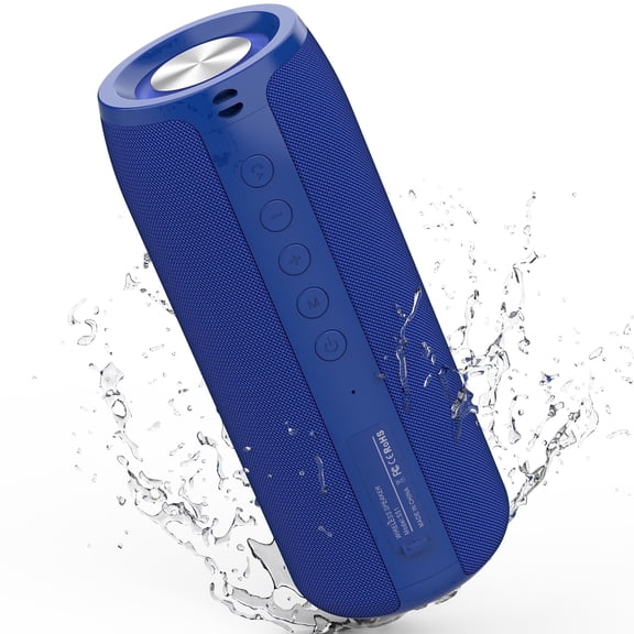 Portable Bluetooth Speaker IPX5 Waterproof, 24W Loud Sound, Deep Bass, Bluetooth 5.3, Wireless Stereo Pairing, 30H Playtime, for Home/Outdoor/Party/Beach, Birthday Gift