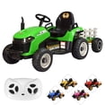 thumbnail image 1 of Tractor Montable Eléctrico JOYKOO para Niños Control Remoto Luz LED 12V Verde, 1 of 8