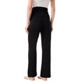 thumbnail image 4 of Jchiup Pantalon de Détente Confortable Polyvalent à Jambe Droite Grand pour Femmes Enceintes Pantalon de Grossesse, 4 of 4