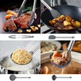thumbnail image 4 of Kitchen Cooking Utensil Set, 13 Pcs Nonstick Heat Resistant Silicone Cookware Set with Stainless Steel Handle, Kitchen Utensils Set with Storage Bucket, Black, 4 of 8