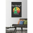 thumbnail image 2 of DaVid Olenick - Take a Hike Wall Poster with Wooden Magnetic Frame, 22.375" x 34", 2 of 3