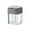 Gray, variant on JWshufel Four in One Spice Jar Shaker Set with Airtight Lid Plastic Seasoning Containers Organized Storage Clear Design for Freshness Easy Kitchen Counter Cabinet Use