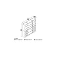 thumbnail image 2 of Bestar Pur 86“ Closet organizer, 2 of 3