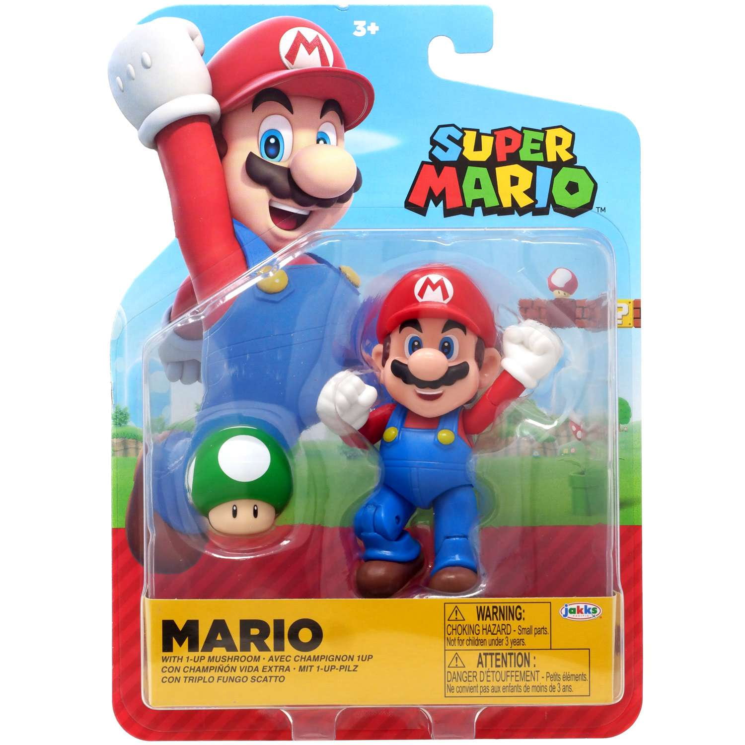 Jakks Pacific JKP-40529-C Super Mario World of Nintendo 2.5 Inch