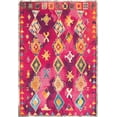 thumbnail image 2 of nuLOOM Groovy Hype Runner Rug, 2' 8" x 8', Purple, 2 of 3