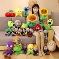 thumbnail image 4 of Plants vs Zombies 2 Video Game Character Plush Toys PVZ Plants Peashooter SunFlower Anime Stuffed Plush Dolls Gifts for Children, 4 of 5