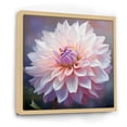 thumbnail image 2 of Designart "Pink Dahlia love expression V" Landscapes Floater Framed Wall Decor, 2 of 7