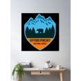 thumbnail image 2 of Gifford Pinchot National Forest Poster Wall Art, Modern Wall Decor, 30x30 UNFRAMED, 2 of 3