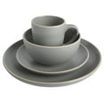 thumbnail image 3 of Gibson Home Rockaway 32 Piece Dinnerware Set - Gray, 3 of 6
