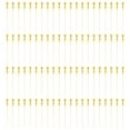 thumbnail image 1 of MasteelfCA 100 Pcs Natural Bamboo Skewers Disposable Fruit Picks Practical Fruit Stick, 1 of 7