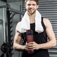 thumbnail image 3 of 1PCS Water Bottle 560ml Portable Sports Hydration Bottle Fitness Water Bottle Large Capacity Lightweight Water Bottle With Comfortable Strap For Cycling Outdoor Sports Red, 3 of 7