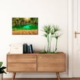 thumbnail image 3 of Lakes Waterfall Canvas Wall Art, Turquoise Lake Print, Tropical Forest Waterfall Artwork for Living Room Bedroom Bathroom Decor, Ready to Hang, 3 of 6