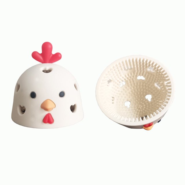 Limpiador de cepillo para huevos, depurador de silicona para huevos frescos, vegetales multifuncionales