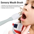 thumbnail image 4 of Cepillo sensorial para treenamiento de músculos orales, masaje motor oral para desensibilización del autismo, 4 of 7