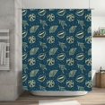 thumbnail image 7 of Shower Curtain 72 x 72 inch - Conch Shells Print No.9064 Waterproof Shower Curtain for Bathroom, Washable Shower Curtain Set with Hooks Bathroom Accessories, 7 of 7