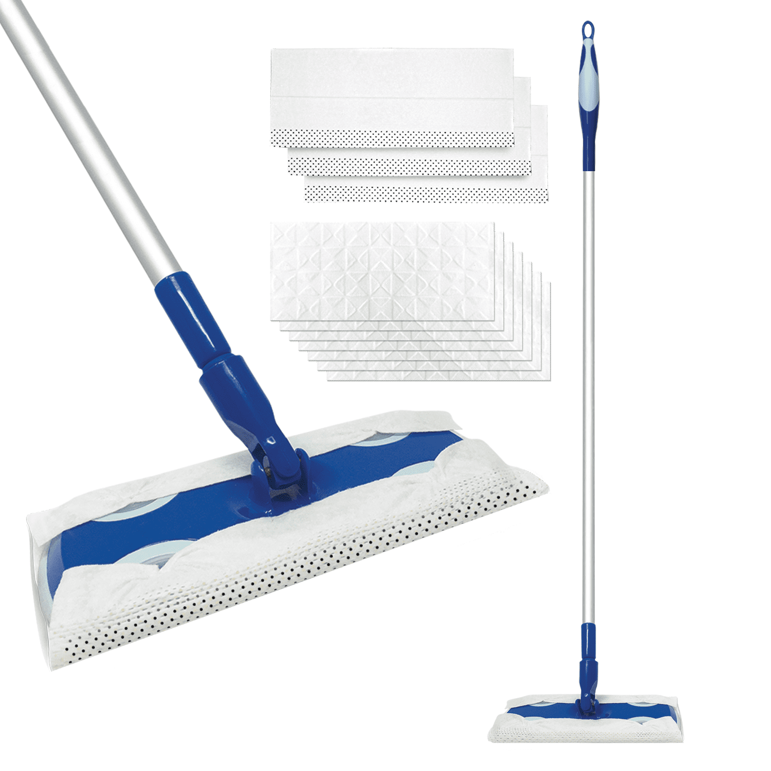 Blue Libman Pledge Microfiber Floor Mop Refill Wet or Dry 