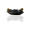 Tiger 1, variant on Black Marble Oval Ashtray with Gold Lion Detail
