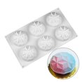 thumbnail image 2 of Molde de silicona para pasteles 3d6 Lian Diamond, herramienta para hornear pasteles de silicona, molde para pasteles antiadherente, molde para jabón, molde para muffins, masa para dulces de chocolate. oso de fresa Electrónica, 2 of 5