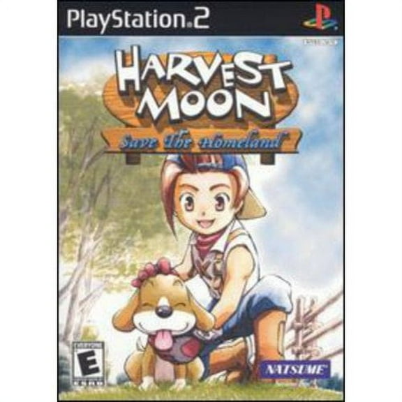 Harvest Moon Save the Homeland Sony Playstation 2 Item and Box Video Game