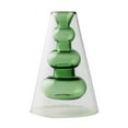 thumbnail image 1 of veasfak Hydroponic Bonsai Flower Vase Planter Pot Office Desktop Art Decor Green, 1 of 9