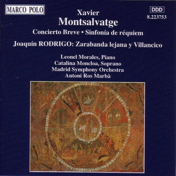 Rodrigo / Monsalvatge - Con Breve/Zarabanda/Sinf Requie - Music & Performance - CD