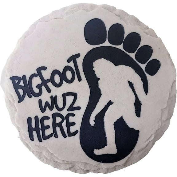 BIG FOOT STEPPING STONE / DECORATIVE WALL PLAQUE