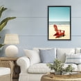 thumbnail image 2 of Stupell Industries Place For Dreams Beach Black Framed Floater Canvas Wall Art, design by Elena Chukhlebova, 2 of 9