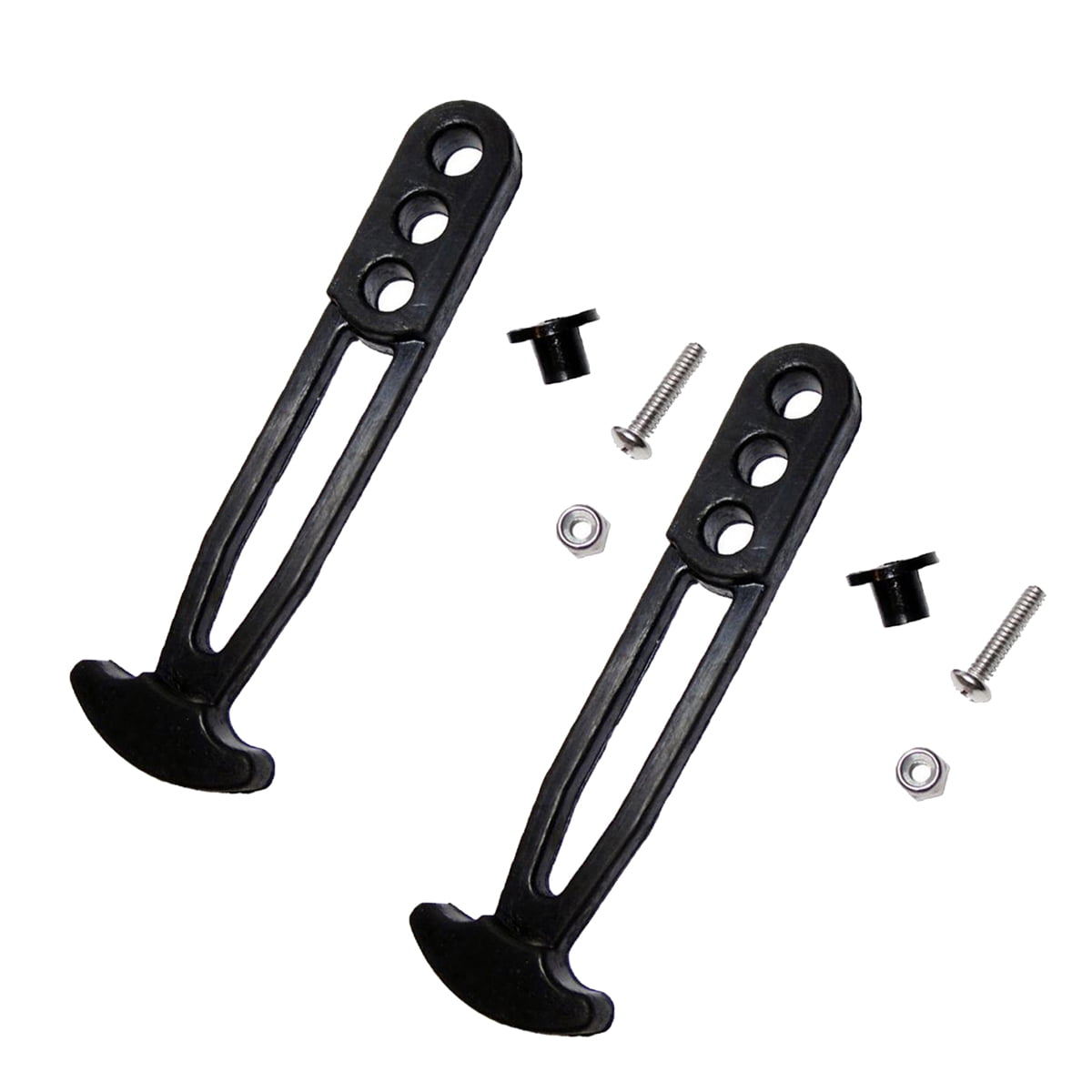 TopMax Boat Yacht Telescoping Ladder Retaining Strap 3 Holes Rubber Latch Band for Boarding