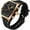 Black Gold, variant on Watch for Men Fashion Hollow Unique Rectangle Dial Wristwatch Waterproof Sport Digital Analog Dual Time Display Stopwatch Punk Cool Design Silicon Strap Dress Watch