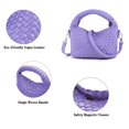 thumbnail image 3 of Bolso tejido para mujer, bolso bandolera pequeño con correa de hombro desmontable, bolso con asa superior para niñas, 3 of 5