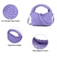 thumbnail image 3 of Bolso tejido para mujer, bolso bandolera pequeño con correa de hombro desmontable, bolso con asa superior para niñas, 3 of 5