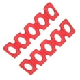 thumbnail image 4 of 3pcs Silicone Refrigerator Storage Rack Holder Mat Organizer Fridge Tin Can Storage Holder Mat Can Beverage Beer Rack (Red), 4 of 8